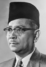 Tunku Abdul Rahman - 1st Malaysian Prime Minister